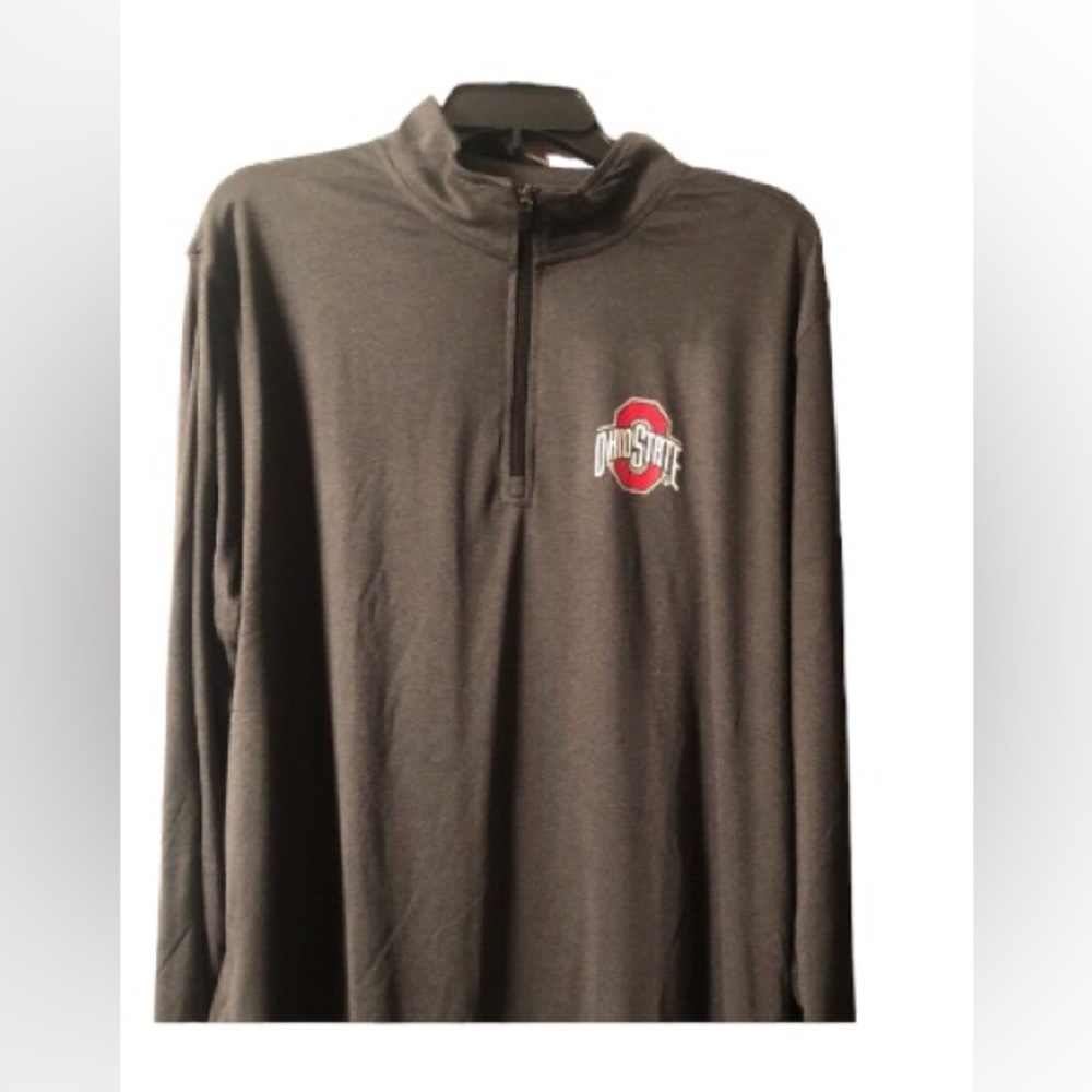 PRICE DROP NWOT Ohio State Buckeyes Quarter Zip Pullover
